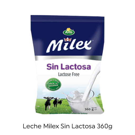 Milex sin lactosa 360 gr