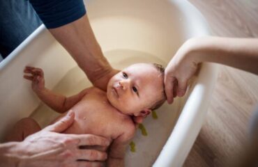Como bañar a tu bebé