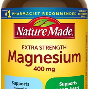 Nature Made Magnesio (400 mg) (110 cápsulas )