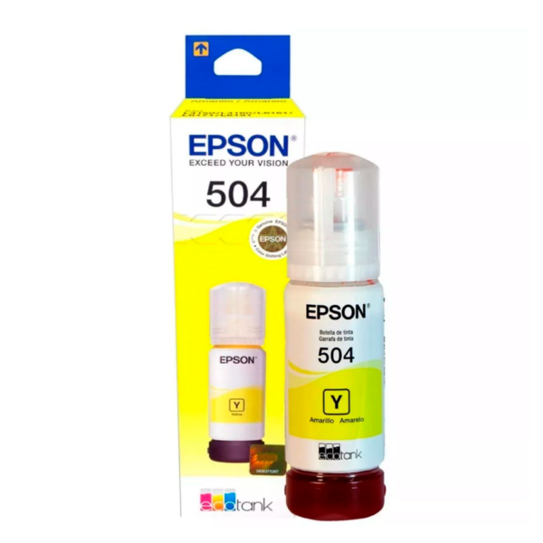 Epson T504420-AL Amarillo - Botella de Tinta