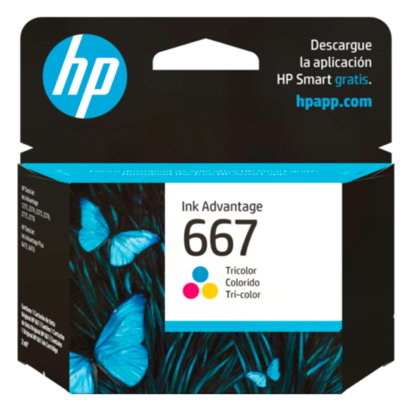 HP - 667 - Ink cartridge - Tricolor – 3YM78AL