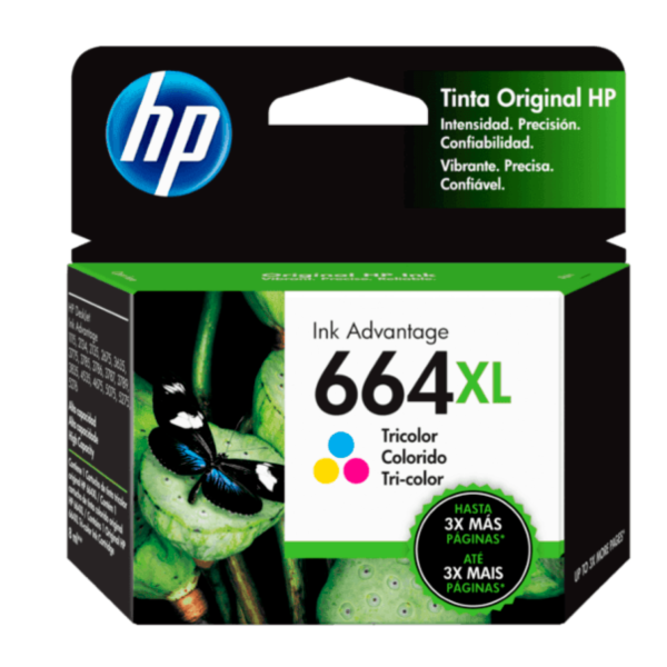 Tinta HP - Ink cartridge - Tricolor – 664XL