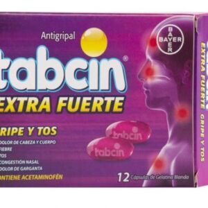 Tabcin Extra fuerte Gripe y Tos Cápsulas