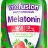 Gomitas de melatonina Vitafusion Max Strength, (100 piezas)