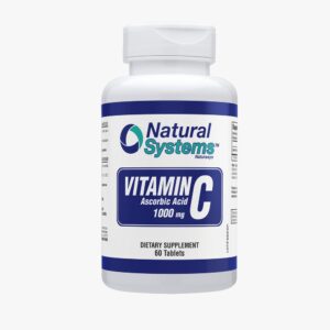 Vitamina C 1000 MG 60 Tabletas  Natural System