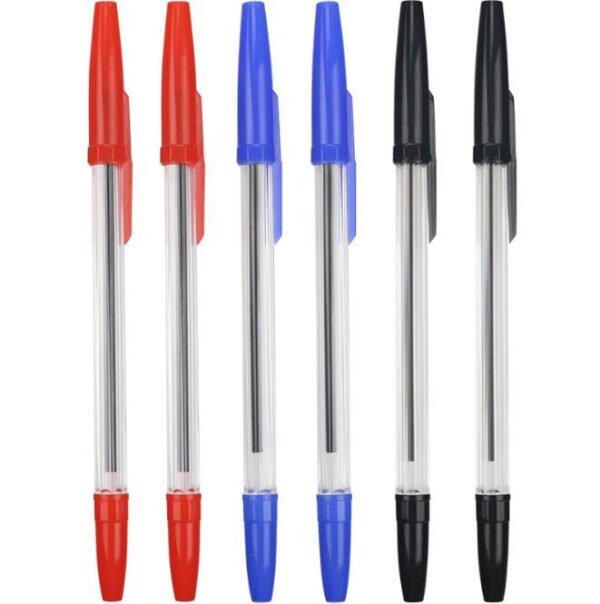 Boligrafo colores, negro, azul y rojo ( Unidades individuales)