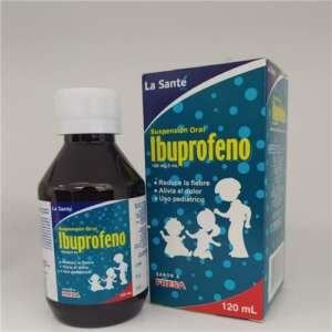 Ibuprofeno  Jarabe La sante  100mg/5ml de 120ml
