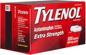 Tylenol x 100 tabletas