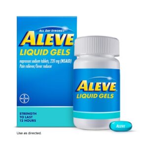 Aleve liquid Gels 220mg ( 1 tableta)