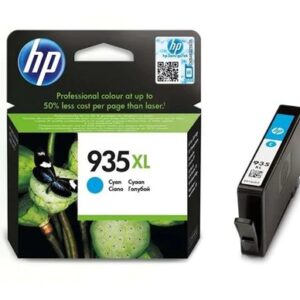HP 935XL - 9.5 ml - Cian - original - cartucho de tinta - para Officejet 6812, 6815, 6820; Officejet Pro 6230, 6230 ePrinter, 6830, 6835
