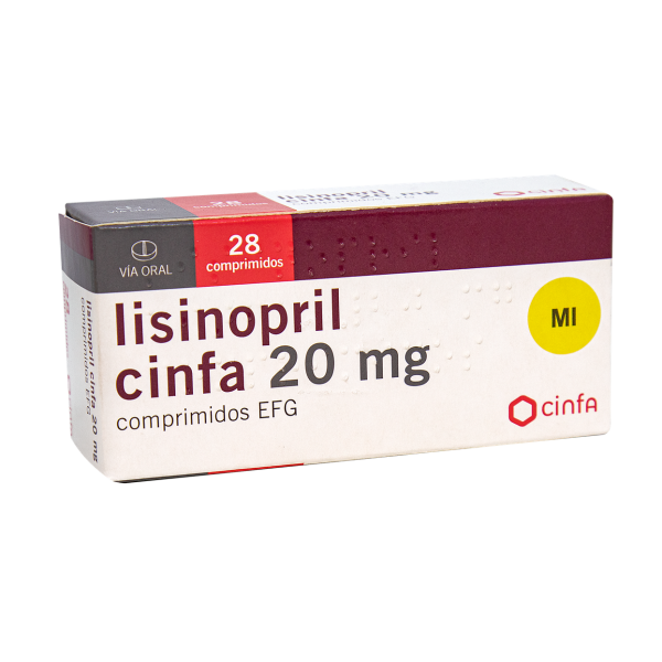 Lisinopril Cinfa - 20 mg ( unidad)