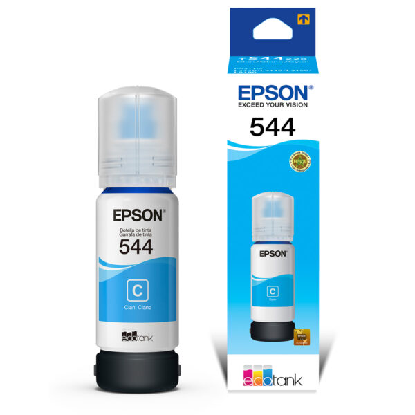 Epson T544 Tinta Cian
