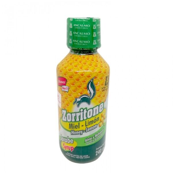 Zorritone jarabe 240ml Miel-Limon
