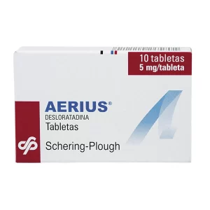 Aerius tabletas x unidad (Desloratadina)