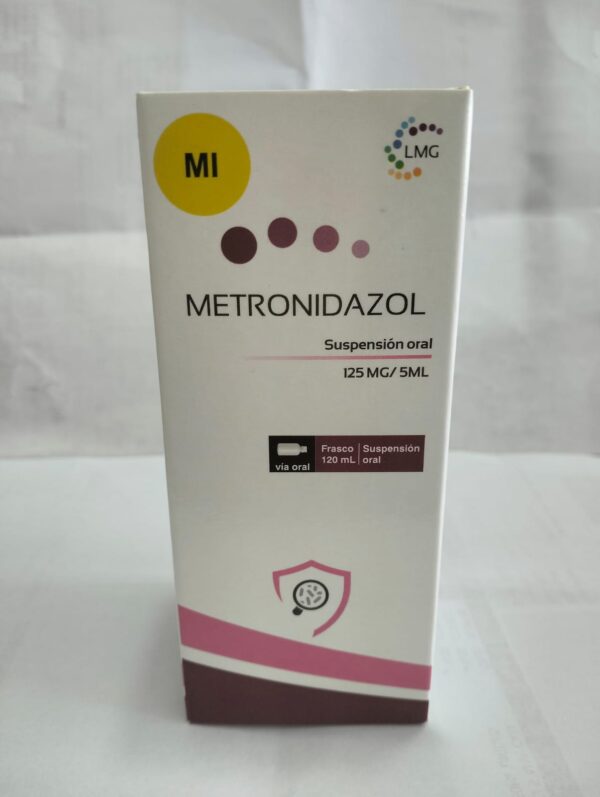 Metronidazol 125mg suspension (1 frasco)