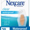 Nexcare clear waterproof  one size x 20 unidades (Caja )