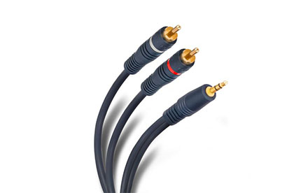 Cable plug 3,5 mm a 2 plug RCA de 3,6 m - STEREN
