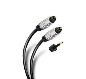 Cable Toslink de fibra óptica de 2 m - STEREN