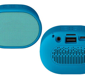 Mini bocina Bluetooth con reproductor USB/microSD y radio FM - STEREN