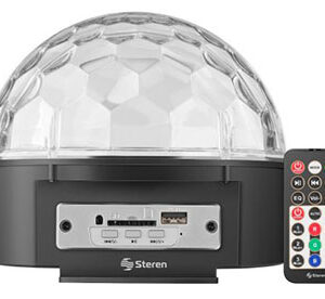 Esfera LED con bocinas y reproductor USB/SD - STEREN
