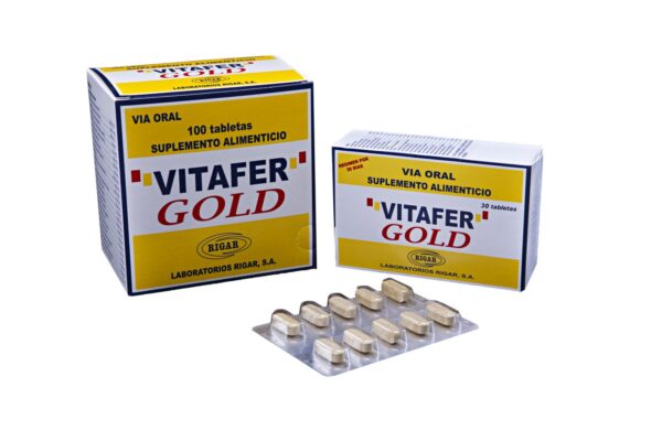 Vitafer Gold Rigar ( Suplemento alimenticio) (Tabletas)