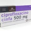 Ciprofloxacino 500mg Cinfa ( unidad)
