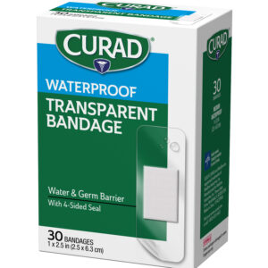 Curad Waterproof Transparent Bandage x unidad