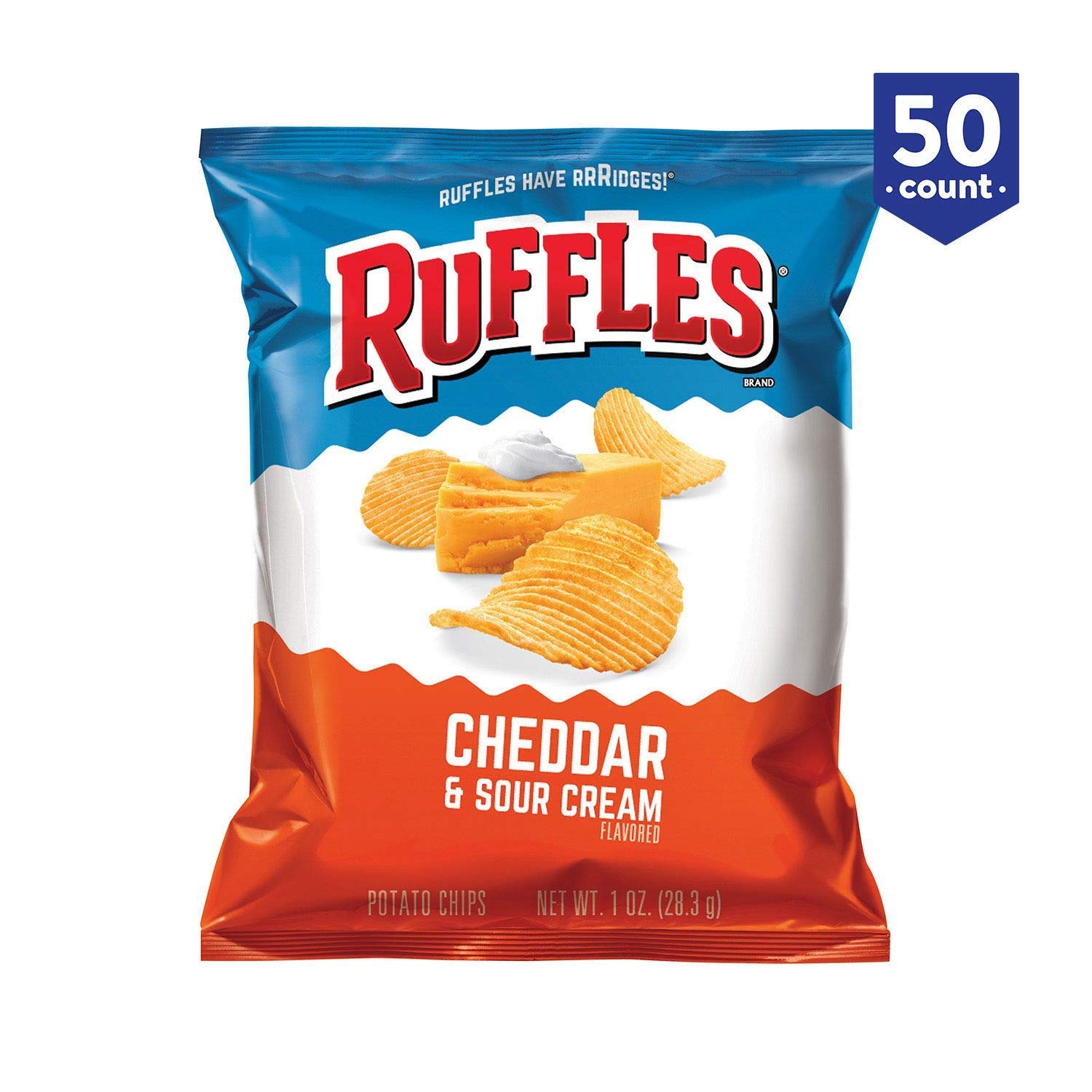 Ruffles cheddarand sour cream 28.3g