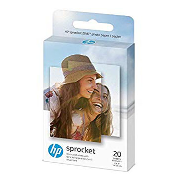 HP - Special media - Photo paper 5x 7,6 cm 2x3 20 hojas