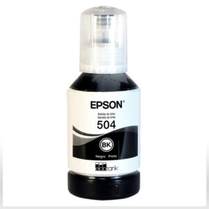 Epson T504 Negro - Botella de Tinta
