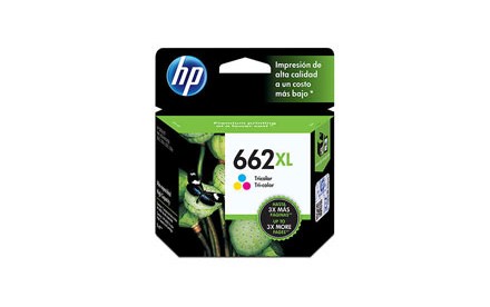 HP 662XL - CZ106AL - Alto rendimiento - tricolor - original - cartucho de tinta