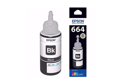Epson T664 Tinta Negra