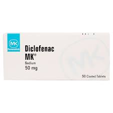 Diclofenaco MK 50mg Sodico x 1 unidad