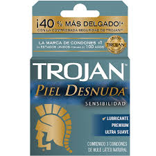 Trojan Piel desnuda x 3 condones