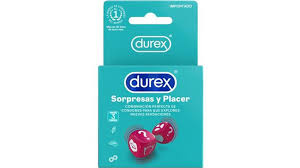 Durex condones Sorpresas y placer x cajita