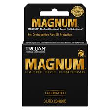Trojan Magnum Large Size caja de 3 condones