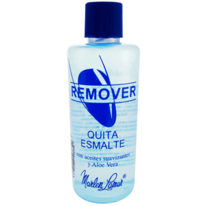 Quita Esmalte remover aceite suavizante y aloe vera