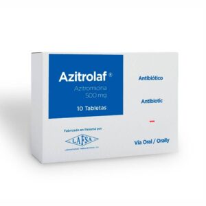 Azitrolaf 500mg x 10 tabletas