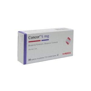 Concor 5mg x unidad